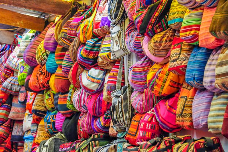 Products from Pisac Market